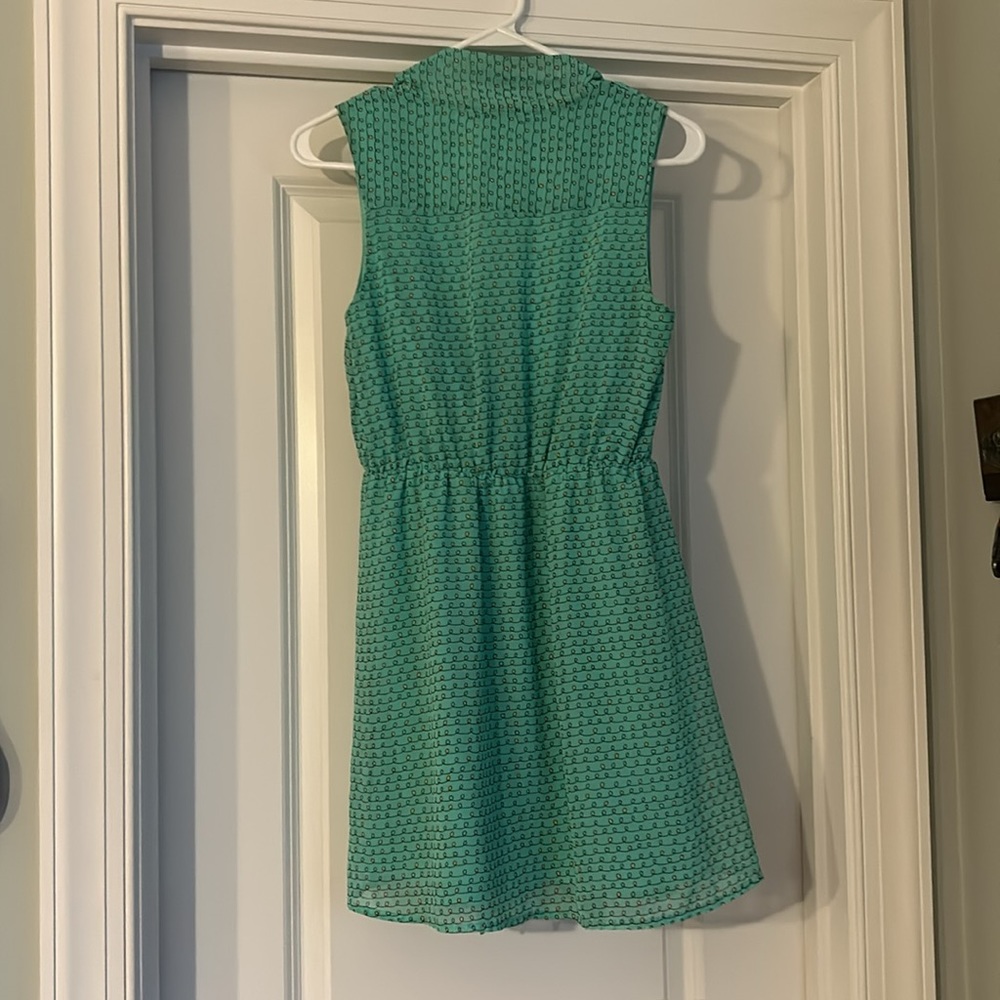 teal dress - Picture 4 of 9